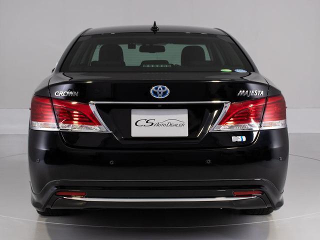 クラウンマジェスタ Fバージョン (禁煙車)(オプション18インチアルミ)(黒本革シート)(フルエアロ)衝突軽減ブレーキ 踏み間違い防止機能 BSM レーダークルーズ アダプティブハイビーム 点検整備記録簿5枚 Bluetooth対応(15枚目)