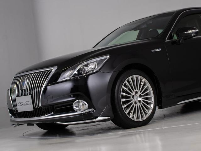 クラウンマジェスタ Fバージョン (禁煙車)(オプション18インチアルミ)(黒本革シート)(フルエアロ)衝突軽減ブレーキ 踏み間違い防止機能 BSM レーダークルーズ アダプティブハイビーム 点検整備記録簿5枚 Bluetooth対応(21枚目)