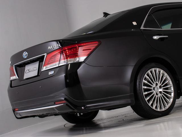 クラウンマジェスタ Fバージョン (禁煙車)(オプション18インチアルミ)(黒本革シート)(フルエアロ)衝突軽減ブレーキ 踏み間違い防止機能 BSM レーダークルーズ アダプティブハイビーム 点検整備記録簿5枚 Bluetooth対応(22枚目)