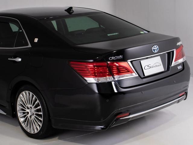 クラウンマジェスタ Fバージョン (禁煙車)(オプション18インチアルミ)(黒本革シート)(フルエアロ)衝突軽減ブレーキ 踏み間違い防止機能 BSM レーダークルーズ アダプティブハイビーム 点検整備記録簿5枚 Bluetooth対応(23枚目)