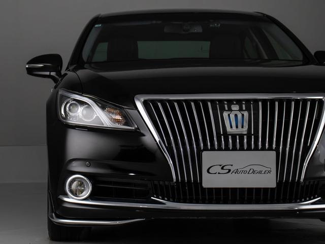 クラウンマジェスタ Fバージョン (禁煙車)(オプション18インチアルミ)(黒本革シート)(フルエアロ)衝突軽減ブレーキ 踏み間違い防止機能 BSM レーダークルーズ アダプティブハイビーム 点検整備記録簿5枚 Bluetooth対応(24枚目)