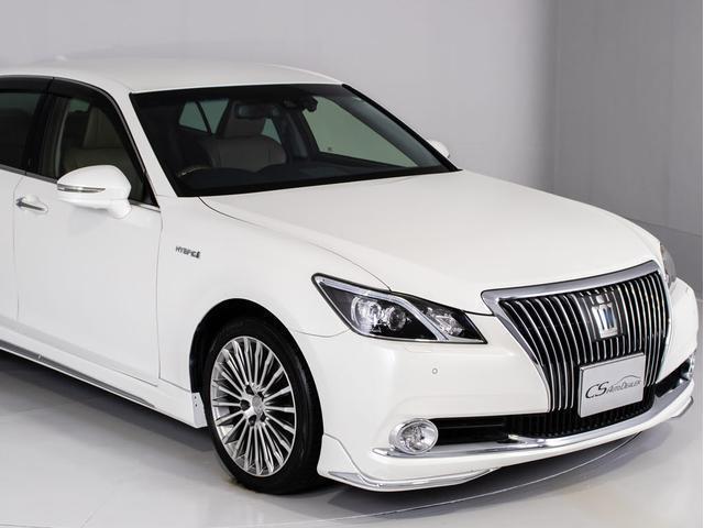 クラウンマジェスタ Fバージョン J-フロンティア 後期型(禁煙車)(プレミアムサウンド)(専用コンビレザーシート)(オプション18インチアルミ)(フルエアロ)(セーフティセンス)衝突軽減ブレーキ 踏み間違い防止 車線逸脱抑制LDA レーダークルーズ(7枚目)