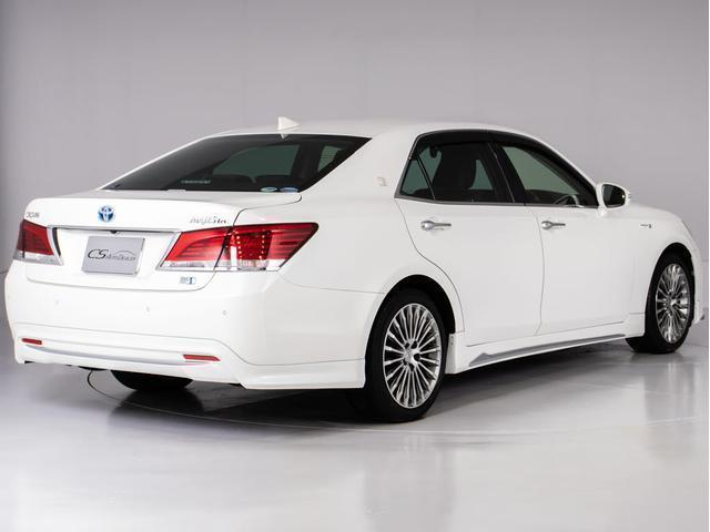 クラウンマジェスタ Fバージョン J-フロンティア 後期型(禁煙車)(プレミアムサウンド)(専用コンビレザーシート)(オプション18インチアルミ)(フルエアロ)(セーフティセンス)衝突軽減ブレーキ 踏み間違い防止 車線逸脱抑制LDA レーダークルーズ(20枚目)