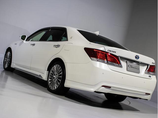 クラウンマジェスタ Fバージョン J-フロンティア 後期型(禁煙車)(プレミアムサウンド)(専用コンビレザーシート)(オプション18インチアルミ)(フルエアロ)(セーフティセンス)衝突軽減ブレーキ 踏み間違い防止 車線逸脱抑制LDA レーダークルーズ(23枚目)