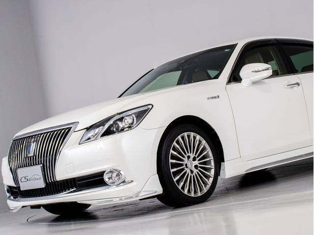 クラウンマジェスタ Fバージョン J-フロンティア 後期型(禁煙車)(プレミアムサウンド)(専用コンビレザーシート)(オプション18インチアルミ)(フルエアロ)(セーフティセンス)衝突軽減ブレーキ 踏み間違い防止 車線逸脱抑制LDA レーダークルーズ(24枚目)