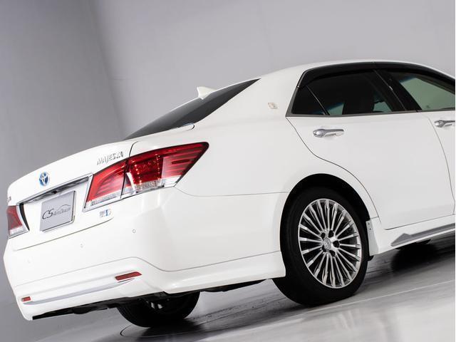 クラウンマジェスタ Fバージョン J-フロンティア 後期型(禁煙車)(プレミアムサウンド)(専用コンビレザーシート)(オプション18インチアルミ)(フルエアロ)(セーフティセンス)衝突軽減ブレーキ 踏み間違い防止 車線逸脱抑制LDA レーダークルーズ(25枚目)