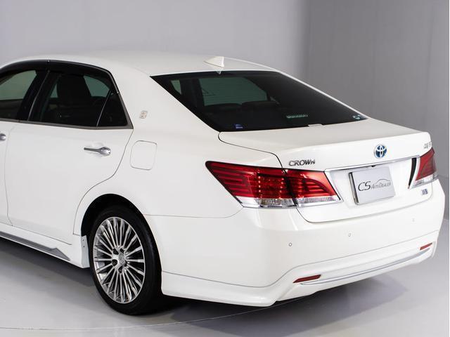 クラウンマジェスタ Fバージョン J-フロンティア 後期型(禁煙車)(プレミアムサウンド)(専用コンビレザーシート)(オプション18インチアルミ)(フルエアロ)(セーフティセンス)衝突軽減ブレーキ 踏み間違い防止 車線逸脱抑制LDA レーダークルーズ(26枚目)