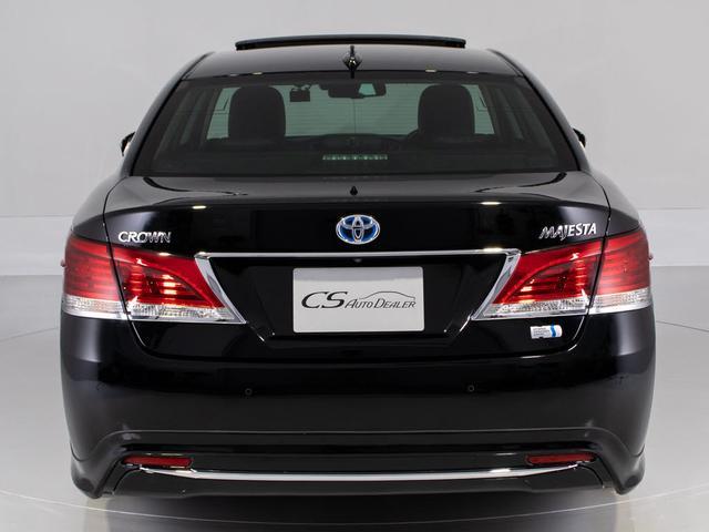 クラウンマジェスタ Fバージョン 後期/サンルーフ/プレミアムサウンド/黒革/パノラミックビューモニター/ブラインドスポットモニター/トヨタセーフティセンス/クリアランスソナー/プリクラッシュセーフティ/フルエアロ/オプション18AW(14枚目)