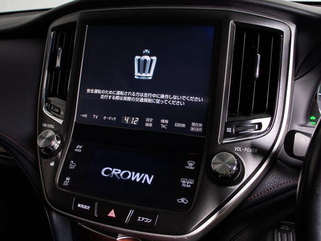 クラウンマジェスタ Fバージョン 後期/サンルーフ/プレミアムサウンド/黒革/パノラミックビューモニター/ブラインドスポットモニター/トヨタセーフティセンス/クリアランスソナー/プリクラッシュセーフティ/フルエアロ/オプション18AW(39枚目)