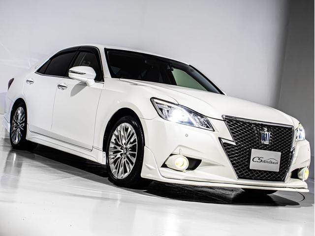 クラウンハイブリッド アスリートＳ　（黒本革シート）（フルエアロ）（２２０Ｇエグゼクティブ用１８インチアルミ）ＨＤＤナビ　シートヒーター　Ｂｌｕｅｔｏｏｔｈ対応　レギュラーガソリン仕様　バックカメラ　クルーズコントロール　エアシート（16枚目）