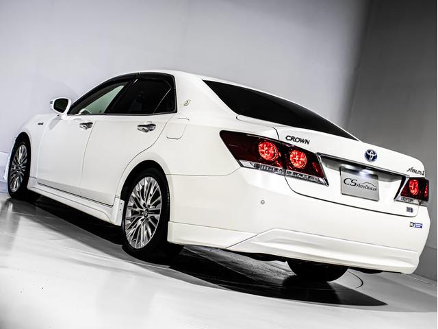 クラウンハイブリッド アスリートＳ　（黒本革シート）（フルエアロ）（２２０Ｇエグゼクティブ用１８インチアルミ）ＨＤＤナビ　シートヒーター　Ｂｌｕｅｔｏｏｔｈ対応　レギュラーガソリン仕様　バックカメラ　クルーズコントロール　エアシート（17枚目）