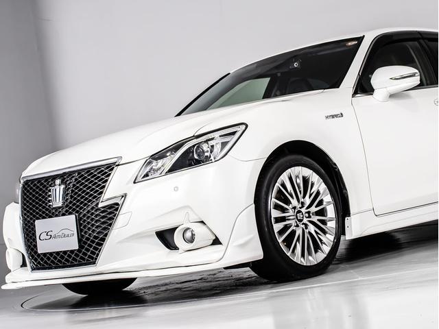 クラウンハイブリッド アスリートＳ　（黒本革シート）（フルエアロ）（２２０Ｇエグゼクティブ用１８インチアルミ）ＨＤＤナビ　シートヒーター　Ｂｌｕｅｔｏｏｔｈ対応　レギュラーガソリン仕様　バックカメラ　クルーズコントロール　エアシート（18枚目）