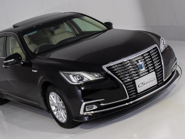 クラウンハイブリッド ロイヤルサルーンＧ　後期型（サンルーフ）（フラクセン本革シート）（クリアランスソナー）ＢＳＭ　シートメモリー　アダプティブハイビーム　エアシート　シート＆ステアリングヒーター　レザーシートＰＫＧ　イージークローザー（6枚目）