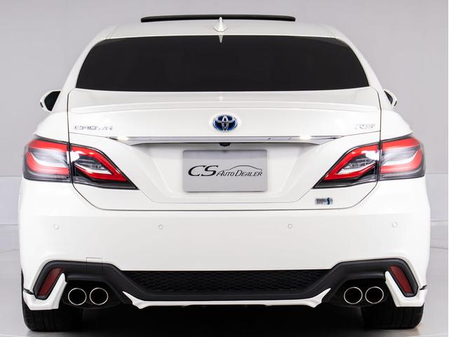 クラウンハイブリッド ＲＳアドバンス　（禁煙車）（サンルーフ）（黒本革シート）（モデリスタエアロ）（ＷＡＬＤ２０インチアルミ）シーケンシャルウィンカー　トヨタセーフティＰＫＧ＋　衝突軽減　踏み間違い防止機能　車線逸脱抑制ＬＴＡ　ＢＳＭ（15枚目）