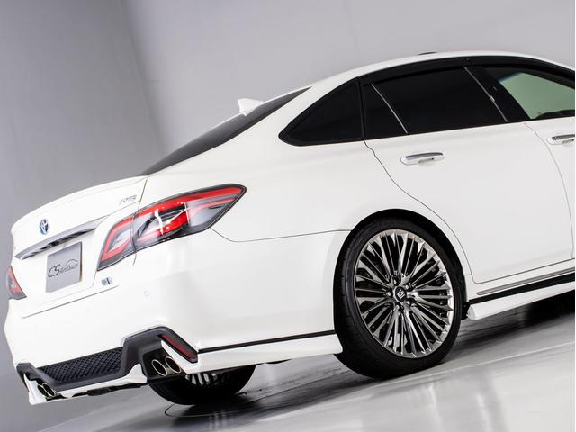 クラウンハイブリッド ＲＳアドバンス　（禁煙車）（サンルーフ）（黒本革シート）（モデリスタエアロ）（ＷＡＬＤ２０インチアルミ）シーケンシャルウィンカー　トヨタセーフティＰＫＧ＋　衝突軽減　踏み間違い防止機能　車線逸脱抑制ＬＴＡ　ＢＳＭ（21枚目）