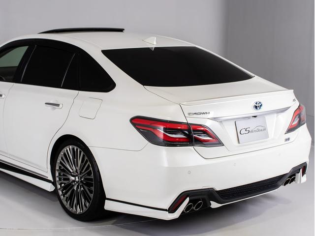 クラウンハイブリッド ＲＳアドバンス　（禁煙車）（サンルーフ）（黒本革シート）（モデリスタエアロ）（ＷＡＬＤ２０インチアルミ）シーケンシャルウィンカー　トヨタセーフティＰＫＧ＋　衝突軽減　踏み間違い防止機能　車線逸脱抑制ＬＴＡ　ＢＳＭ（22枚目）