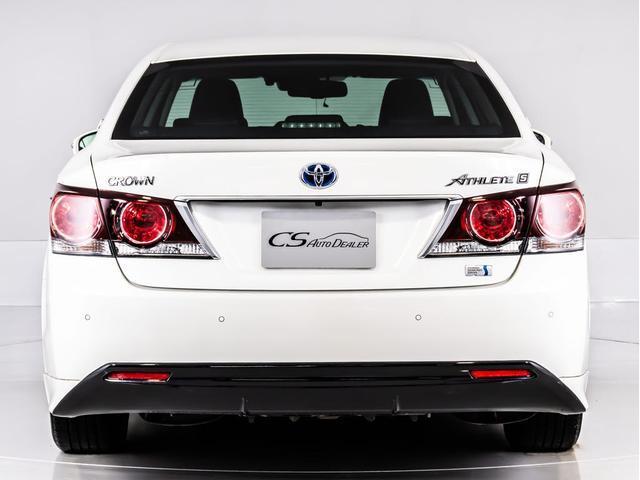 クラウンハイブリッド アスリートＳ　Ｊ－フロンティア　後期型（禁煙車）（純正１８インチアルミ）（専用ハーフレザー）（セーフティセンス）衝突軽減ブレーキ　踏み間違い防止機能　車線逸脱抑制ＬＤＡ　レーダークルーズ　オートマチックハイビーム　専用内外装（9枚目）