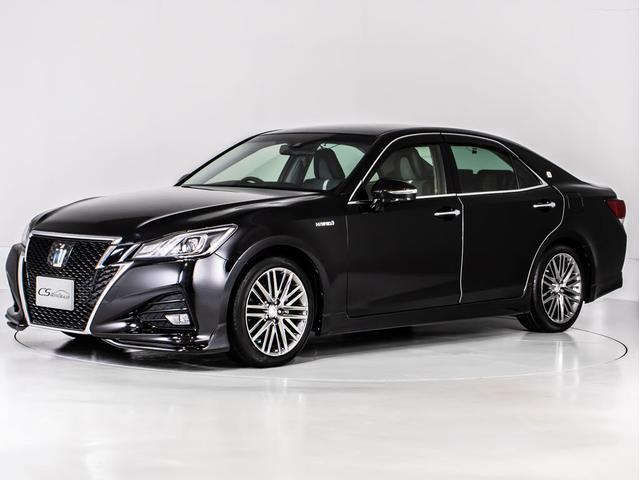 クラウンハイブリッド アスリートＳ　Ｊ－フロンティア　後期型（禁煙車）（ワンオーナー）（スパッタリング１８インチアルミ）（特別仕様車）（セーフティセンス）（点検記録簿１３枚）（フルエアロ）衝突軽減ブレーキ　車線逸脱抑制ＬＤＡ　レーダークルーズ　ＳＤマルチ（16枚目）