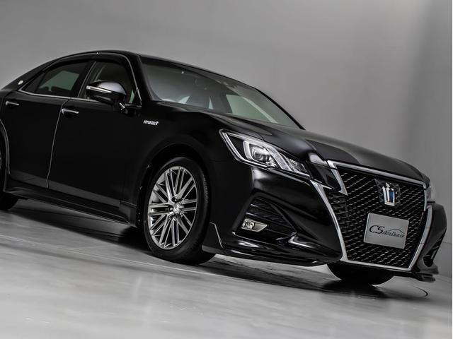 クラウンハイブリッド アスリートＳ　Ｊ－フロンティア　後期型（禁煙車）（ワンオーナー）（スパッタリング１８インチアルミ）（特別仕様車）（セーフティセンス）（点検記録簿１３枚）（フルエアロ）衝突軽減ブレーキ　車線逸脱抑制ＬＤＡ　レーダークルーズ　ＳＤマルチ（26枚目）