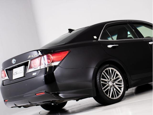 クラウンハイブリッド アスリートＳ　後期型（黒本革シート）（オプション１８インチアルミ）（フルエアロ）（トヨタセーフティセンス）衝突軽減ブレーキ　踏み間違い防止機能　車線逸脱抑制ＬＤＡ　レーダークルーズ　オートマチックハイビーム（21枚目）