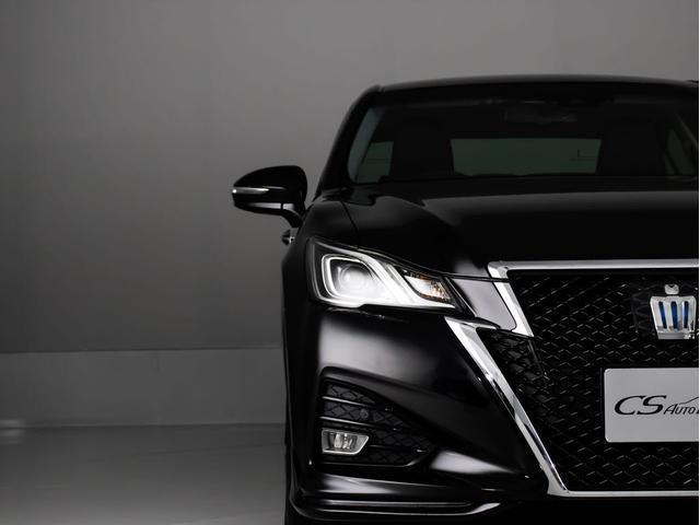 クラウンハイブリッド アスリートＳ　後期型（黒本革シート）（オプション１８インチアルミ）（フルエアロ）（トヨタセーフティセンス）衝突軽減ブレーキ　踏み間違い防止機能　車線逸脱抑制ＬＤＡ　レーダークルーズ　オートマチックハイビーム（25枚目）