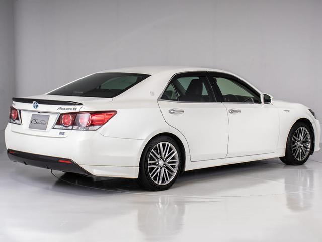 クラウンハイブリッド アスリートＳ　（黒本革シート）（オプション１８インチアルミ）（点検記録簿１４枚）エアシート　シートヒーター　ステアリングヒーター　Ｂｌｕｔｏｏｔｈ対応　レギュラーガソリン仕様　ＬＥＤライト　スパッタリングアルミ（16枚目）