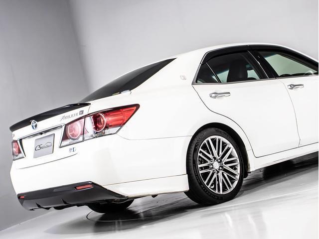 クラウンハイブリッド アスリートＳ　（黒本革シート）（オプション１８インチアルミ）（点検記録簿１４枚）エアシート　シートヒーター　ステアリングヒーター　Ｂｌｕｔｏｏｔｈ対応　レギュラーガソリン仕様　ＬＥＤライト　スパッタリングアルミ（17枚目）