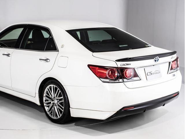 クラウンハイブリッド アスリートＳ　（黒本革シート）（オプション１８インチアルミ）（点検記録簿１４枚）エアシート　シートヒーター　ステアリングヒーター　Ｂｌｕｔｏｏｔｈ対応　レギュラーガソリン仕様　ＬＥＤライト　スパッタリングアルミ（18枚目）