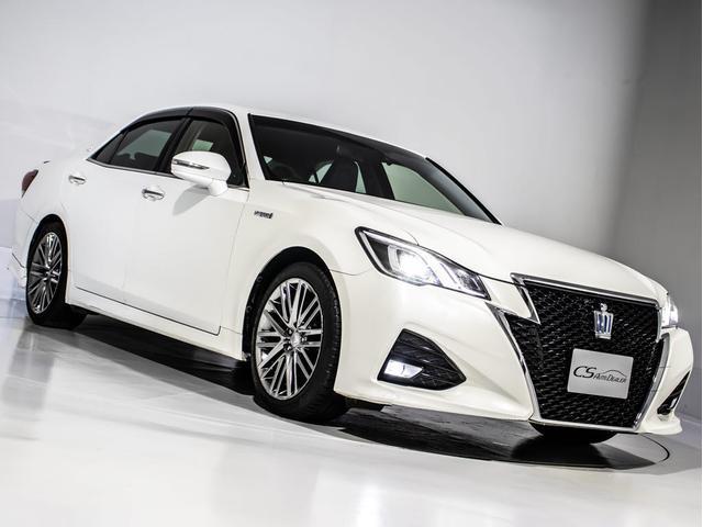 クラウンハイブリッド アスリートＳ　（黒本革シート）（オプション１８インチアルミ）（点検記録簿１４枚）エアシート　シートヒーター　ステアリングヒーター　Ｂｌｕｔｏｏｔｈ対応　レギュラーガソリン仕様　ＬＥＤライト　スパッタリングアルミ（19枚目）