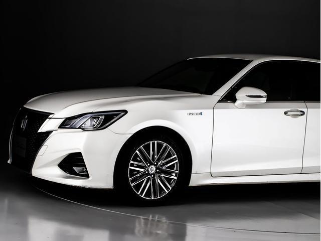 クラウンハイブリッド アスリートＳ　（黒本革シート）（オプション１８インチアルミ）（点検記録簿１４枚）エアシート　シートヒーター　ステアリングヒーター　Ｂｌｕｔｏｏｔｈ対応　レギュラーガソリン仕様　ＬＥＤライト　スパッタリングアルミ（24枚目）