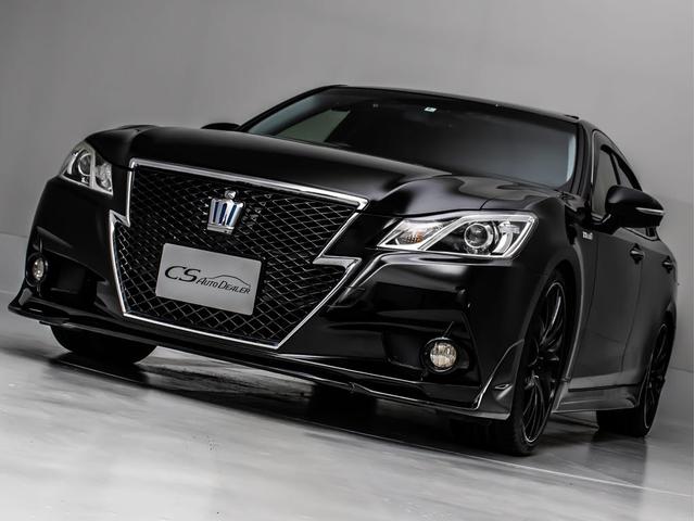 クラウンハイブリッド アスリートＳ　（サンルーフ）（黒本革シート）（ＲＡＹＳ２０インチアルミ）（フルエアロ）シート＆ステアリングヒーター　Ｂｌｕｔｏｏｔｈ対応　レギュラーガソリン仕様　ＨＤＤマルチナビ　カラーバックカメラ　パワーシート（16枚目）