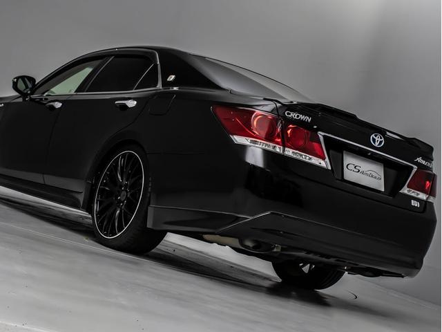 クラウンハイブリッド アスリートＳ　（サンルーフ）（黒本革シート）（ＲＡＹＳ２０インチアルミ）（フルエアロ）シート＆ステアリングヒーター　Ｂｌｕｔｏｏｔｈ対応　レギュラーガソリン仕様　ＨＤＤマルチナビ　カラーバックカメラ　パワーシート（21枚目）