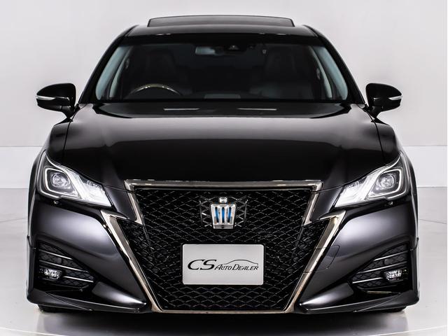 クラウンハイブリッド アスリートＳ　Ｊ－フロンティアリミテッド　後期型（特別仕様車）（サンルーフ）（黒本革シート）（オプション１８インチアルミ）（トヨタセーフティセンス）衝突軽減ブレーキ　踏み間違い防止機能　レーダークルーズ　車線逸脱抑制ＬＤＡ　エアシート（14枚目）