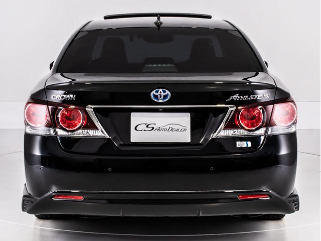 クラウンハイブリッド アスリートＳ　Ｊ－フロンティアリミテッド　後期型（特別仕様車）（サンルーフ）（黒本革シート）（オプション１８インチアルミ）（トヨタセーフティセンス）衝突軽減ブレーキ　踏み間違い防止機能　レーダークルーズ　車線逸脱抑制ＬＤＡ　エアシート（16枚目）