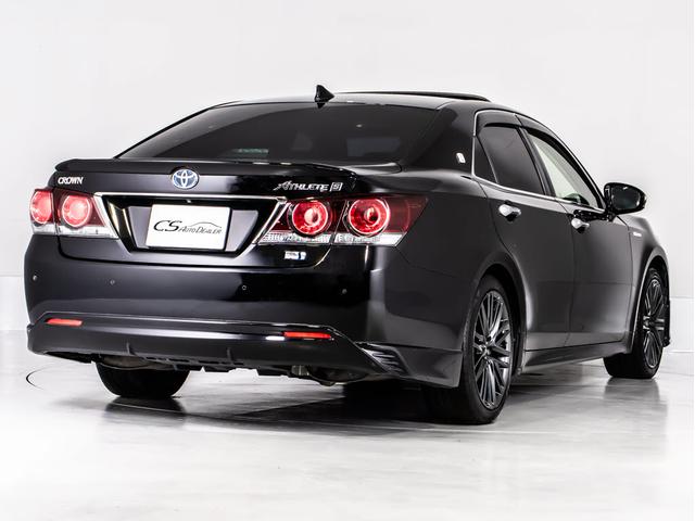 クラウンハイブリッド アスリートＳ　Ｊ－フロンティアリミテッド　後期型（特別仕様車）（サンルーフ）（黒本革シート）（オプション１８インチアルミ）（トヨタセーフティセンス）衝突軽減ブレーキ　踏み間違い防止機能　レーダークルーズ　車線逸脱抑制ＬＤＡ　エアシート（18枚目）