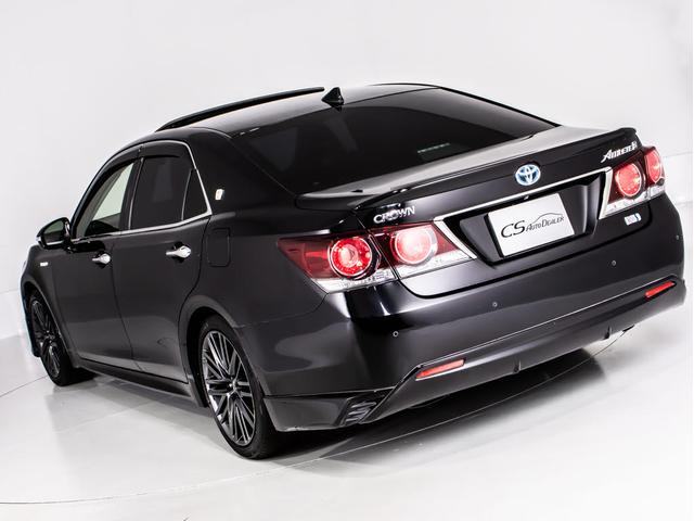 クラウンハイブリッド アスリートＳ　Ｊ－フロンティアリミテッド　後期型（特別仕様車）（サンルーフ）（黒本革シート）（オプション１８インチアルミ）（トヨタセーフティセンス）衝突軽減ブレーキ　踏み間違い防止機能　レーダークルーズ　車線逸脱抑制ＬＤＡ　エアシート（19枚目）