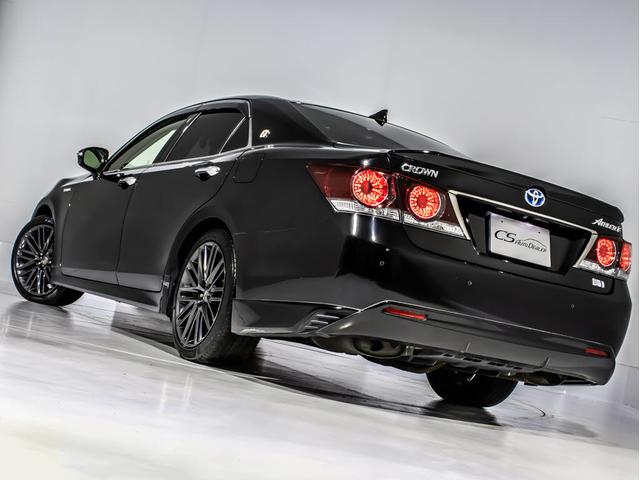 クラウンハイブリッド アスリートＳ　Ｊ－フロンティアリミテッド　後期型（特別仕様車）（サンルーフ）（黒本革シート）（オプション１８インチアルミ）（トヨタセーフティセンス）衝突軽減ブレーキ　踏み間違い防止機能　レーダークルーズ　車線逸脱抑制ＬＤＡ　エアシート（23枚目）