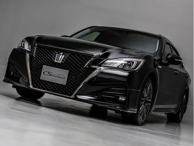 クラウンハイブリッド アスリートＳ　Ｊ－フロンティアリミテッド　後期型（特別仕様車）（サンルーフ）（黒本革シート）（オプション１８インチアルミ）（トヨタセーフティセンス）衝突軽減ブレーキ　踏み間違い防止機能　レーダークルーズ　車線逸脱抑制ＬＤＡ　エアシート（24枚目）