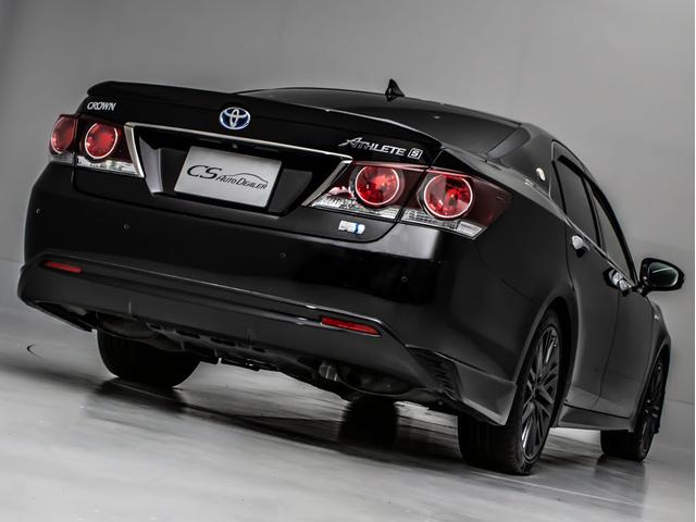 クラウンハイブリッド アスリートＳ　Ｊ－フロンティアリミテッド　後期型（特別仕様車）（サンルーフ）（黒本革シート）（オプション１８インチアルミ）（トヨタセーフティセンス）衝突軽減ブレーキ　踏み間違い防止機能　レーダークルーズ　車線逸脱抑制ＬＤＡ　エアシート（25枚目）