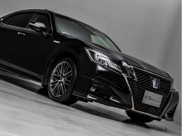 クラウンハイブリッド アスリートＳ　Ｊ－フロンティアリミテッド　後期型（特別仕様車）（サンルーフ）（黒本革シート）（オプション１８インチアルミ）（トヨタセーフティセンス）衝突軽減ブレーキ　踏み間違い防止機能　レーダークルーズ　車線逸脱抑制ＬＤＡ　エアシート（28枚目）