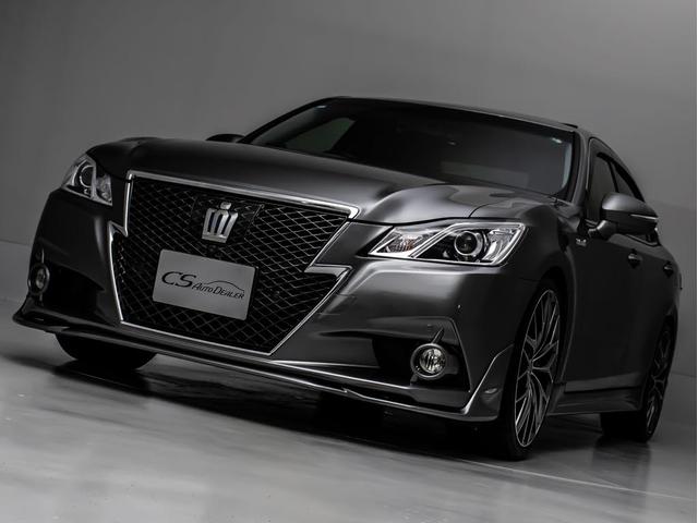 クラウンハイブリッド アスリートＳ　オートサロン出展モデル「プレシャスメタルカスタム」（禁煙車）（サンルーフ）（プレミアムサウンド）パノラミックビュー（黒本革シート）（衝突軽減ブレーキ）（踏み間違い防止機能）車高調（２０インチアルミ）（20枚目）