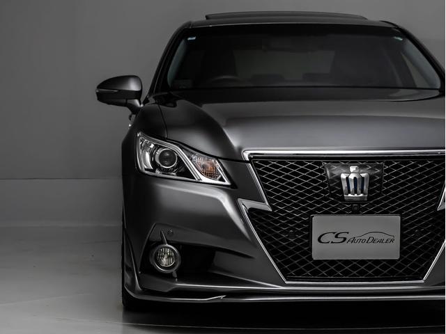 クラウンハイブリッド アスリートＳ　オートサロン出展モデル「プレシャスメタルカスタム」（禁煙車）（サンルーフ）（プレミアムサウンド）パノラミックビュー（黒本革シート）（衝突軽減ブレーキ）（踏み間違い防止機能）車高調（２０インチアルミ）（22枚目）