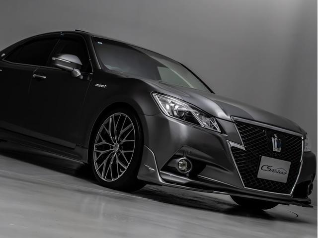 クラウンハイブリッド アスリートＳ　オートサロン出展モデル「プレシャスメタルカスタム」（禁煙車）（サンルーフ）（プレミアムサウンド）パノラミックビュー（黒本革シート）（衝突軽減ブレーキ）（踏み間違い防止機能）車高調（２０インチアルミ）（24枚目）