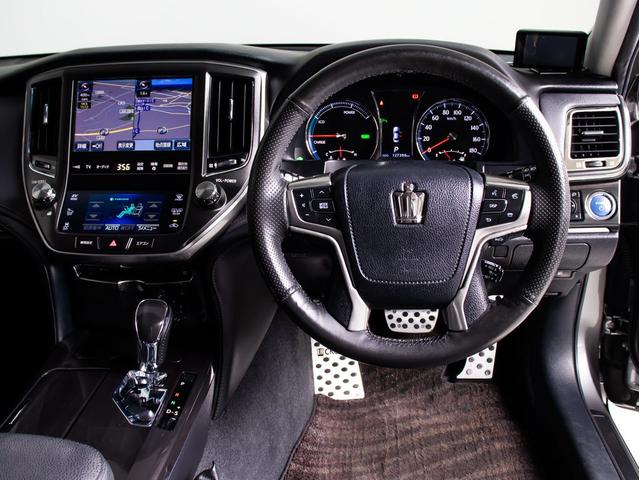 クラウンハイブリッド アスリートＳ　オートサロン出展モデル「プレシャスメタルカスタム」（禁煙車）（サンルーフ）（プレミアムサウンド）パノラミックビュー（黒本革シート）（衝突軽減ブレーキ）（踏み間違い防止機能）車高調（２０インチアルミ）（28枚目）