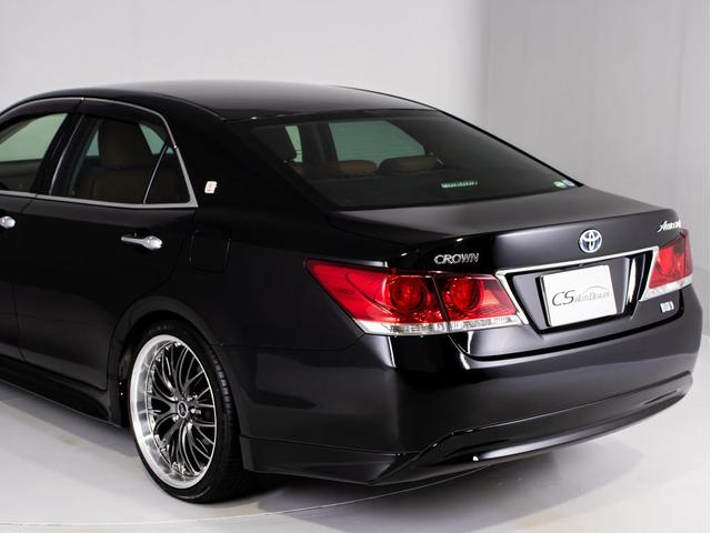 クラウンハイブリッド アスリートＳ　（特注フォーブレザーシート）（新品２０インチアルミホイール）（新品タイヤ）（フルエアロ）（点検記録簿８枚）Ｂｌｕｅｔｏｏｔｈ対応　レギュラーガソリン仕様　シート＆ステアリングヒーター　ＨＤＤマルチナビ（23枚目）