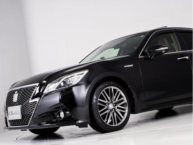 クラウンハイブリッド アスリートＳ　（サンルーフ）（黒本革シート）（オプション１８インチアルミ）（新品タイヤ）エアシート　シートヒーター　ステアリングヒーター　Ｂｌｕｅｔｏｏｔｈ対応　レギュラーガソリン仕様　ＨＤＤマルチ　バックカメラ（21枚目）