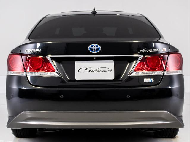 クラウンハイブリッド アスリートＧ　（禁煙車）（サンルーフ）（黒本革シート）（オプション１８インチアルミ）（衝突軽減ブレーキ）（踏み間違い防止機能）レーダークルーズ　アダプティブハイビーム　シートメモリー　エアシート　Ｂｌｕｅｔｏｏｔｈ（18枚目）