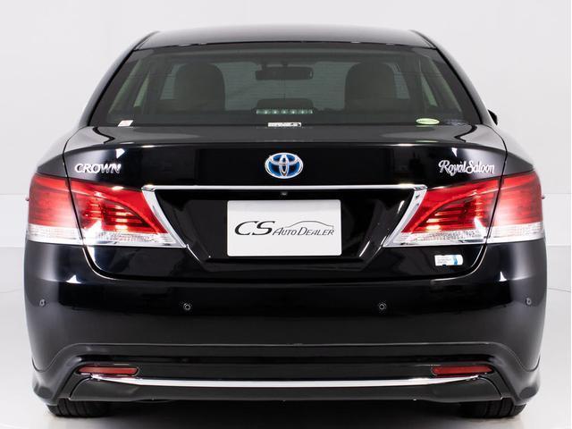 クラウンハイブリッド ロイヤルサルーン　（禁煙車）（フルエアロ）（ベージュ本革シート）（衝突軽減ブレーキ）（踏み間違い防止機能）レーダークルーズ　Ｂｌｕｅｔｏｏｔｈ対応　レギュラーガソリン仕様　シート＆ステアリングヒーター　ＨＤＤマルチナビ（14枚目）