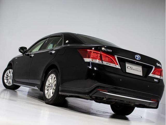 クラウンハイブリッド ロイヤルサルーン　（禁煙車）（フルエアロ）（ベージュ本革シート）（衝突軽減ブレーキ）（踏み間違い防止機能）レーダークルーズ　Ｂｌｕｅｔｏｏｔｈ対応　レギュラーガソリン仕様　シート＆ステアリングヒーター　ＨＤＤマルチナビ（18枚目）