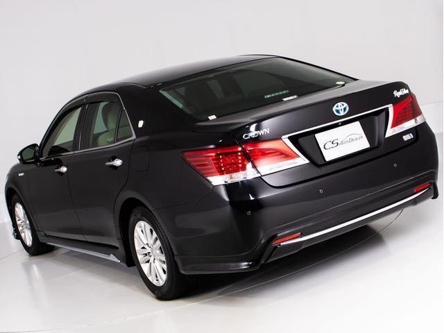 クラウンハイブリッド ロイヤルサルーン　（禁煙車）（フルエアロ）（ベージュ本革シート）（衝突軽減ブレーキ）（踏み間違い防止機能）レーダークルーズ　Ｂｌｕｅｔｏｏｔｈ対応　レギュラーガソリン仕様　シート＆ステアリングヒーター　ＨＤＤマルチナビ（19枚目）